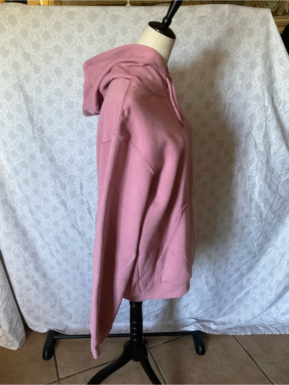 Carhartt Women's Pink Hooded Pullover Sweatshirt - Picture 6 of 7